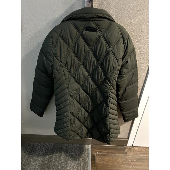 Bernado Full Circle Puffer Green Jacket Size M - Picture 3 of 8
